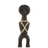 Figure Takwimu Mango Wood Black Large - Beeld - J-Line - livinglovely.nl