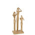 Figuren Zien/Horen/Zwijgen Resine Goud - Beeld - J-Line - livinglovely.nl