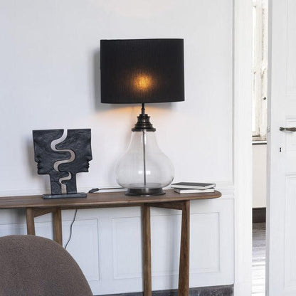 Figuur Gezichten Op Voet Aluminium - Beeld - J-Line - livinglovely.nl