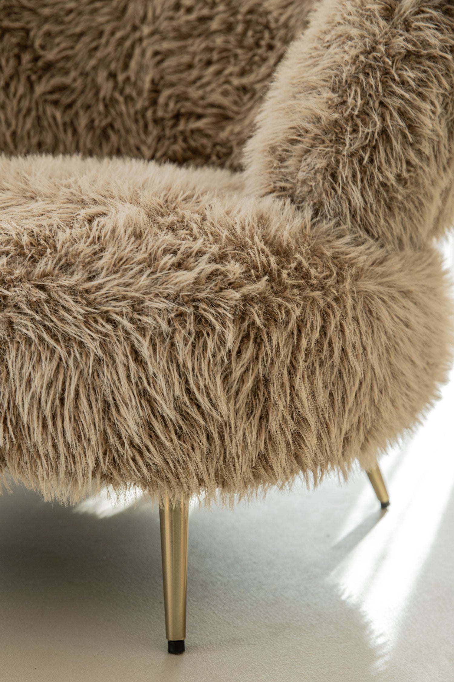 Franklyn Brown Fauteuil Hair PTMD - Fauteuil - PTMD - livinglovely.nl