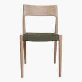 Freya Terrasstoel zonder Armleuning Donker Groen Raw Materials - Terrasstoel - Raw Materials - livinglovely.nl