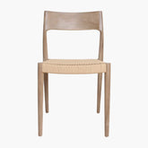 Freya Terrasstoel zonder Armleuning Naturel Raw Materials - Terrasstoel - Raw Materials - livinglovely.nl