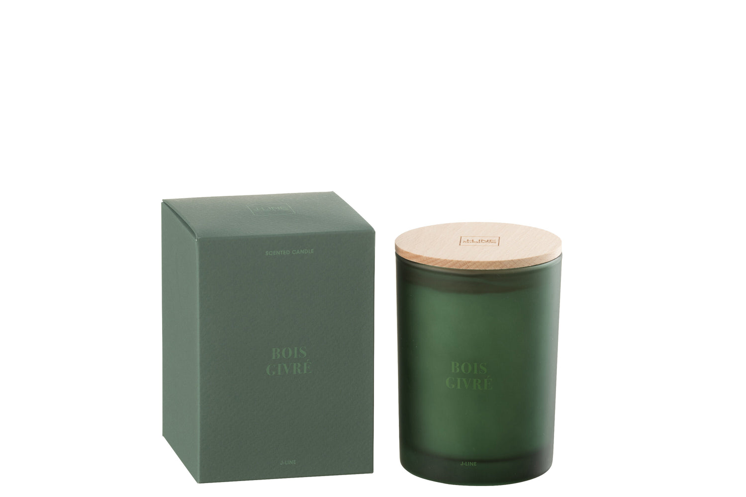 Geurkaars Accords Essentiels Bois Givré 38 Uur - Geurkaars - J-Line - livinglovely.nl