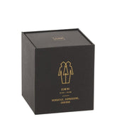 Geurkaars Astro Tweelingen Zwart-50u - Geurkaars - J-Line - livinglovely.nl