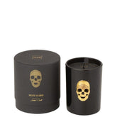 Geurkaars Doodskop Nuit Noire Small 43uur - Geurkaars - J-Line - livinglovely.nl