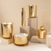 Geurkaars Excellent Golden Honey Gold Medium 80H - Geurkaars - J-Line - livinglovely.nl