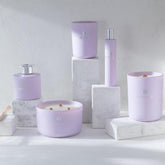 Geurkaars Excellent Siberia Fir Lila Small-50u - Geurkaars - J-Line - livinglovely.nl