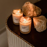 Geurkaars Golden Days met Edelstenen Incl Spotify Playlist - Geurkaars - De Scent - livinglovely.nl