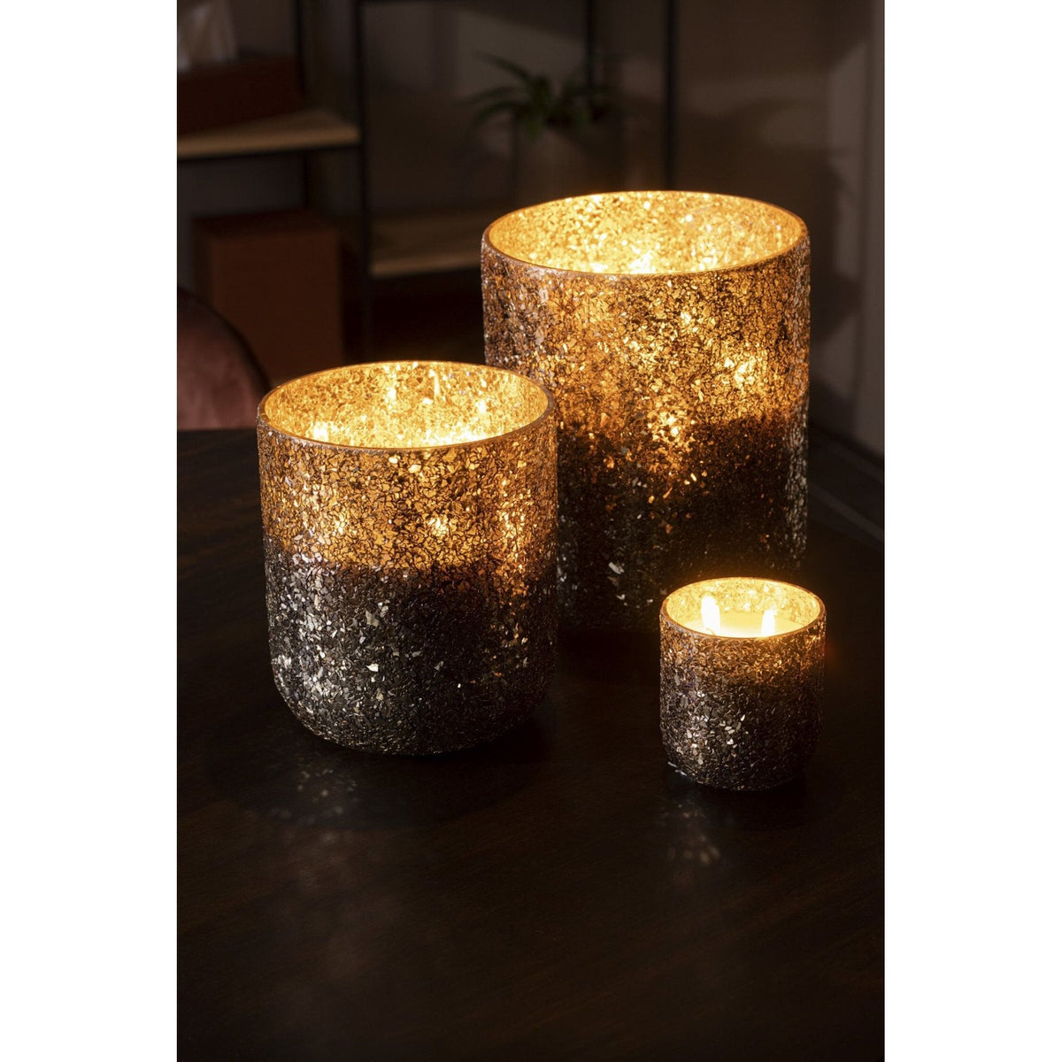 Geurkaars Luxuria Brons Large- 80h