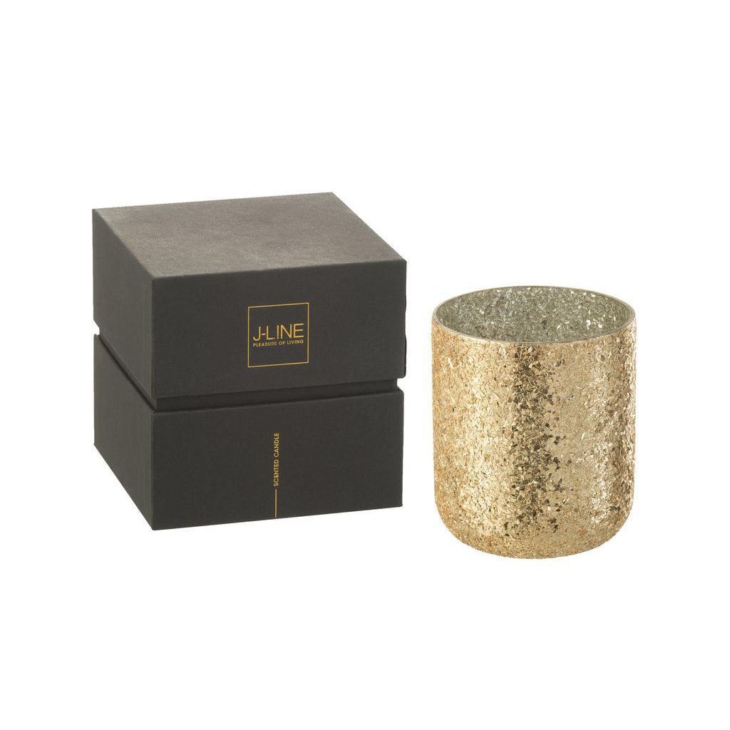 Geurkaars Luxuria Goud Large- 80h J-Line
