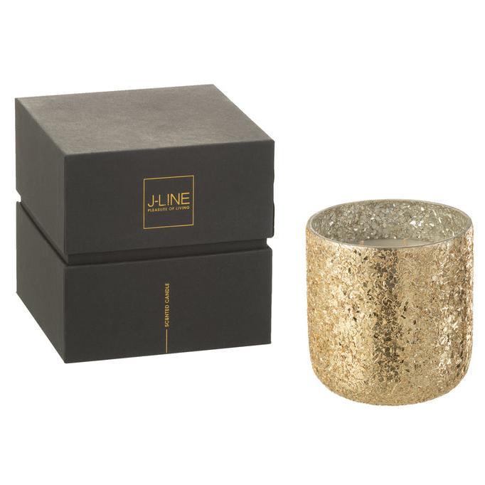 Geurkaars Luxuria Goud Medium J-Line - 60 Uur