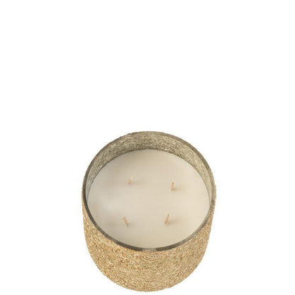 Geurkaars Luxuria Goud Medium J-Line - 60 Uur