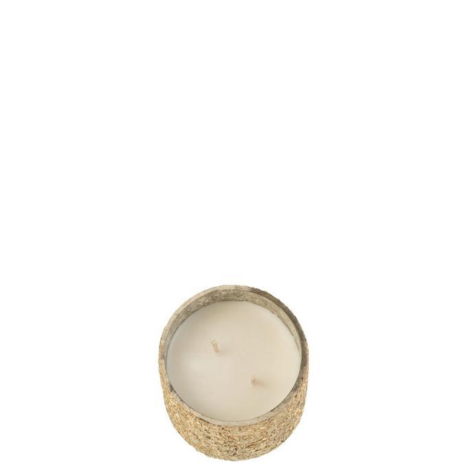 Geurkaars Luxuria Goud Small J-Line - 40 Uur - Geurkaars - J-Line - livinglovely.nl