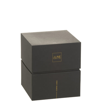 Geurkaars Noa Herbal Serenity Groen Medium-55h - Geurkaars - J-Line - livinglovely.nl