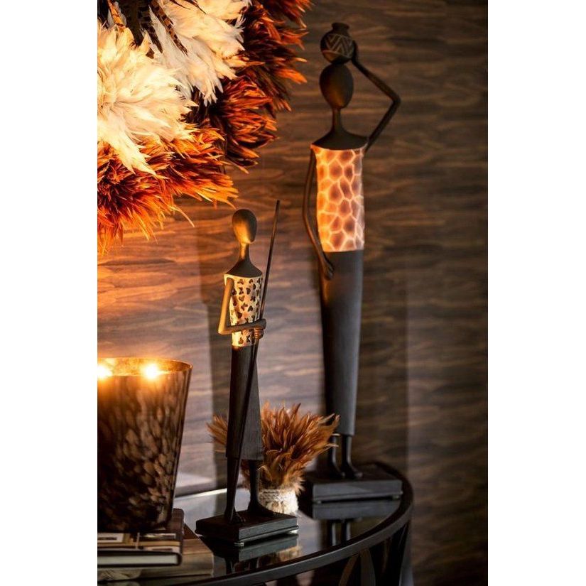 Geurkaars Noa Sandalwood Zwart/Goud Large 95uur