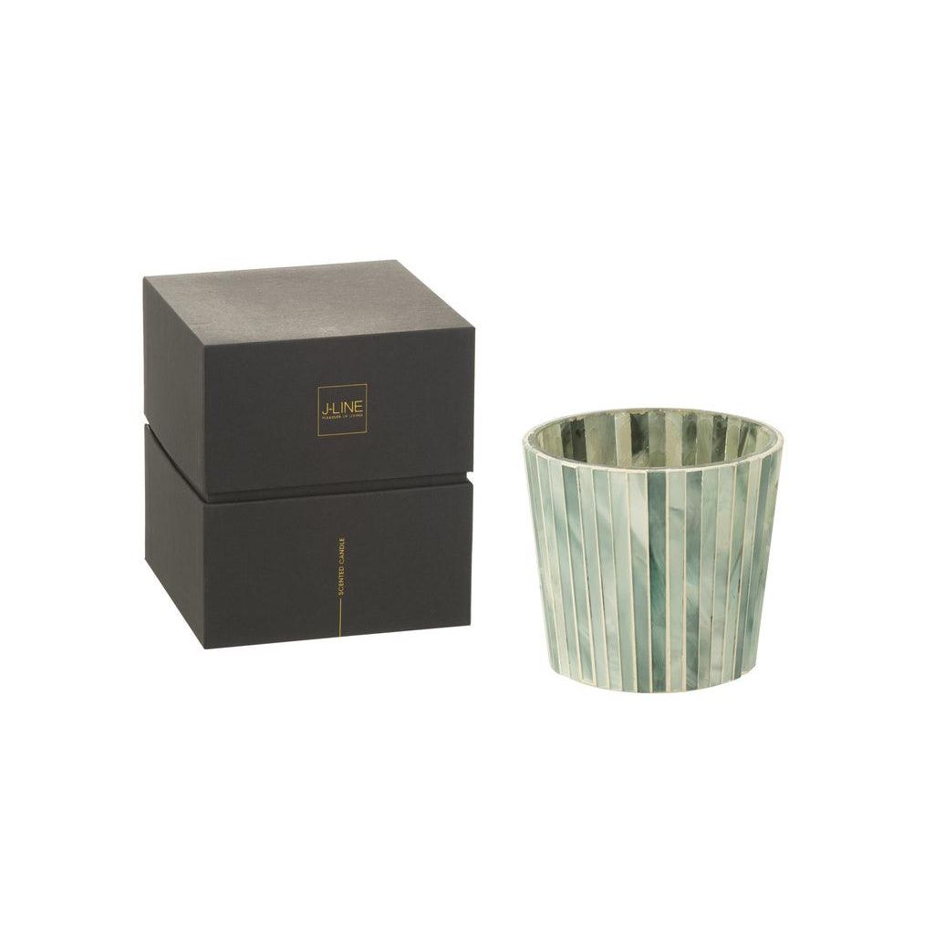 Geurkaars Noa Seaside Bliss Lichtblauw Small - 45u