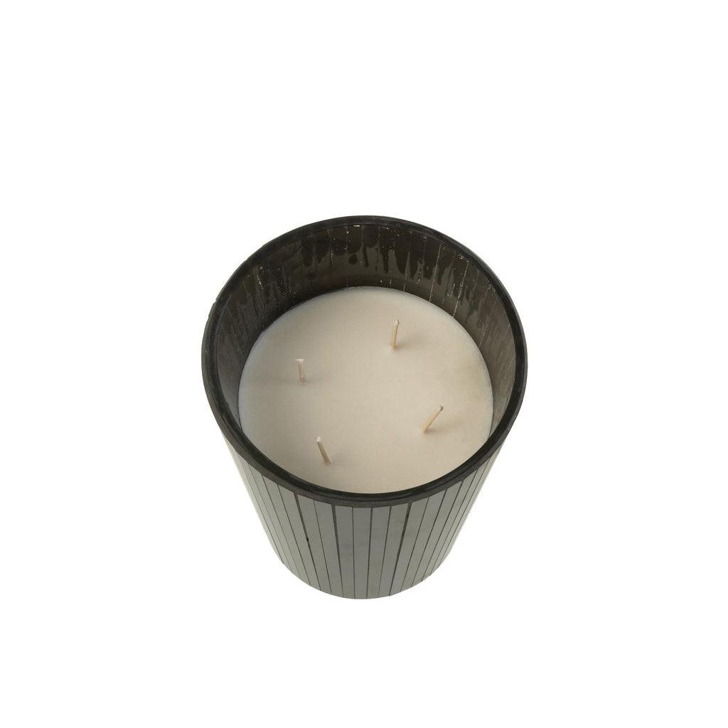 Geurkaars Noa Spicy Twilight Zwart Large-60h