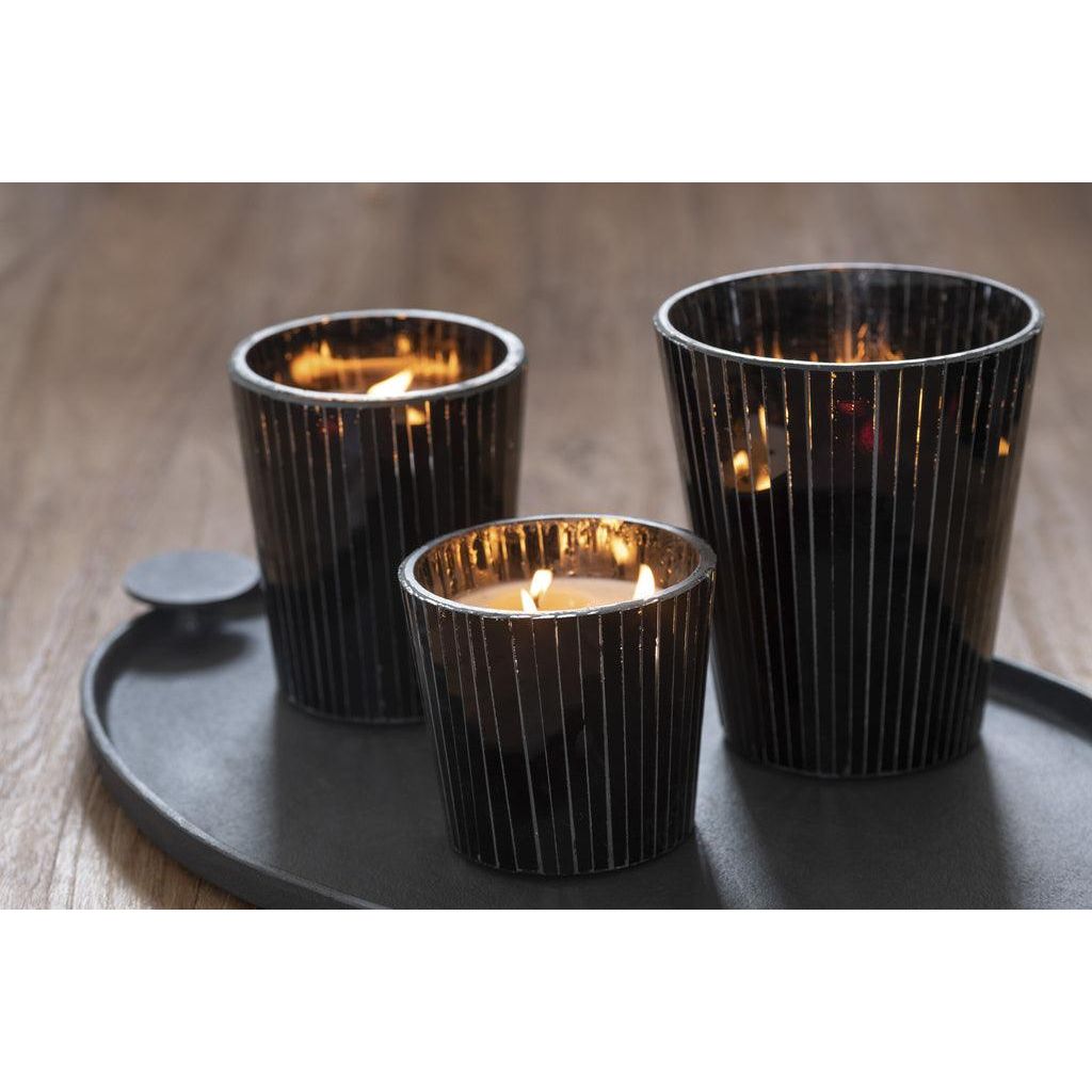 Geurkaars Noa Spicy Twilight Zwart Medium-55h