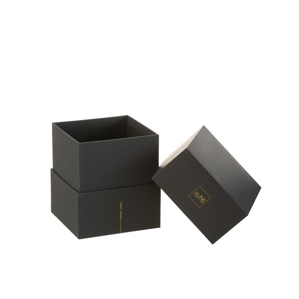 Geurkaars Noa Spicy Twilight Zwart Medium-55h