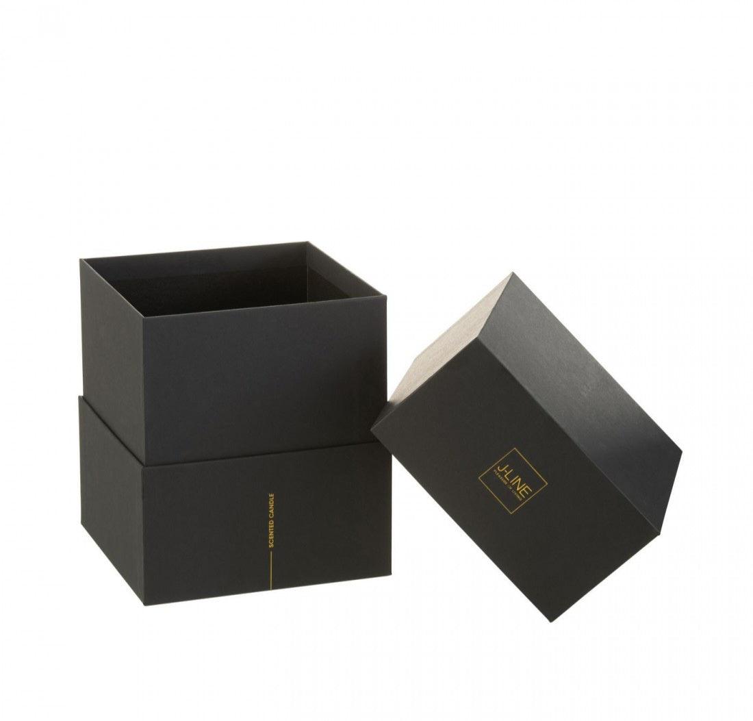 Geurkaars Noa Zesty Sunburst Oker Large-60h - Geurkaars - J-Line - livinglovely.nl