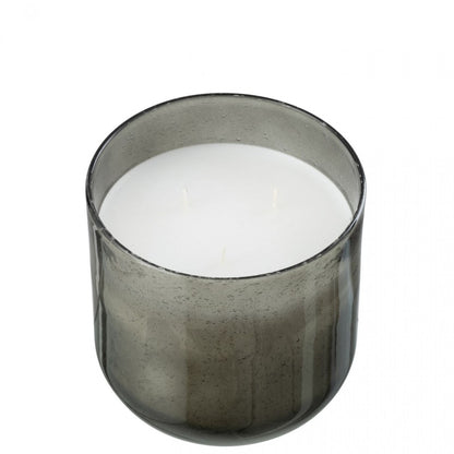 Geurkaars Olive&amp;Frank Incense Was Groen Medium 75u - Geurkaars - J-Line - livinglovely.nl