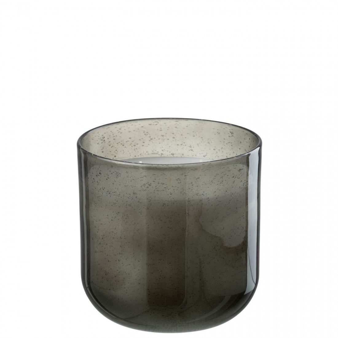 Geurkaars Olive&amp;Frank Incense Was Groen Medium 75u - Geurkaars - J-Line - livinglovely.nl