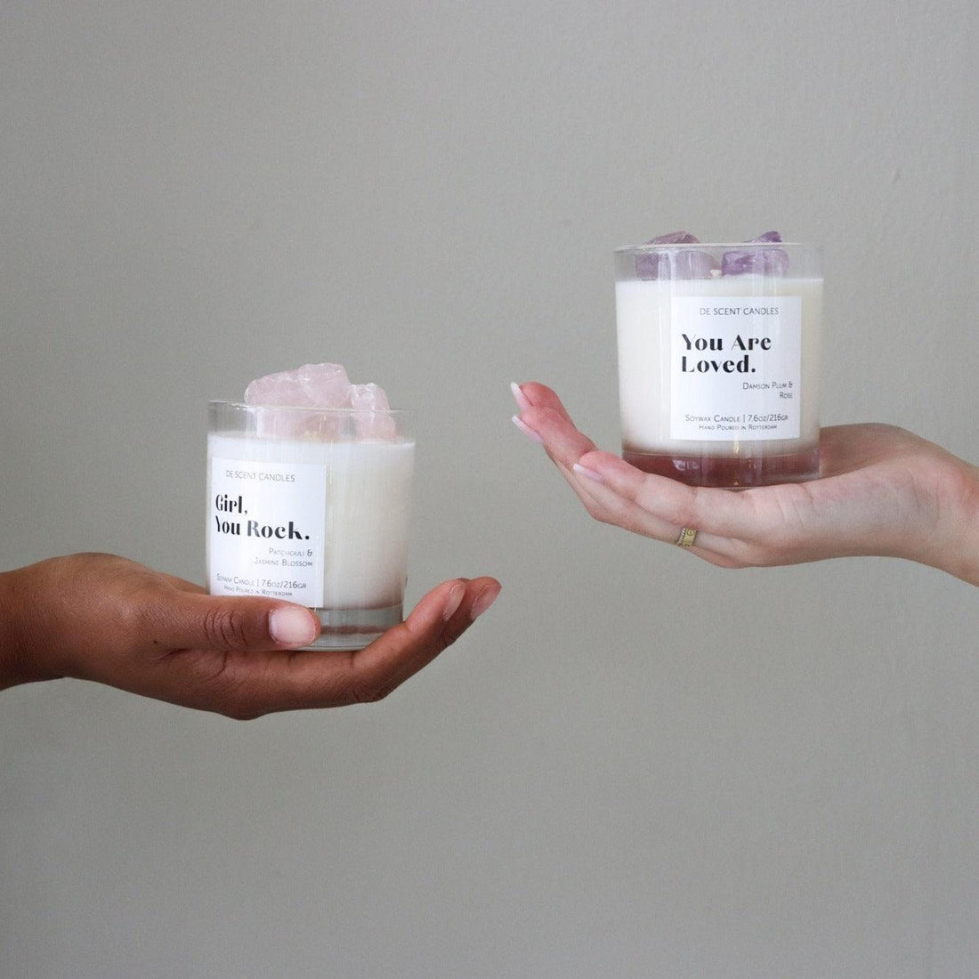 Geurkaars You Are Loved. Incl Spotify Playlist - Geurkaars - De Scent - livinglovely.nl