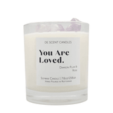 Geurkaars You Are Loved. Incl Spotify Playlist - Geurkaars - De Scent - livinglovely.nl