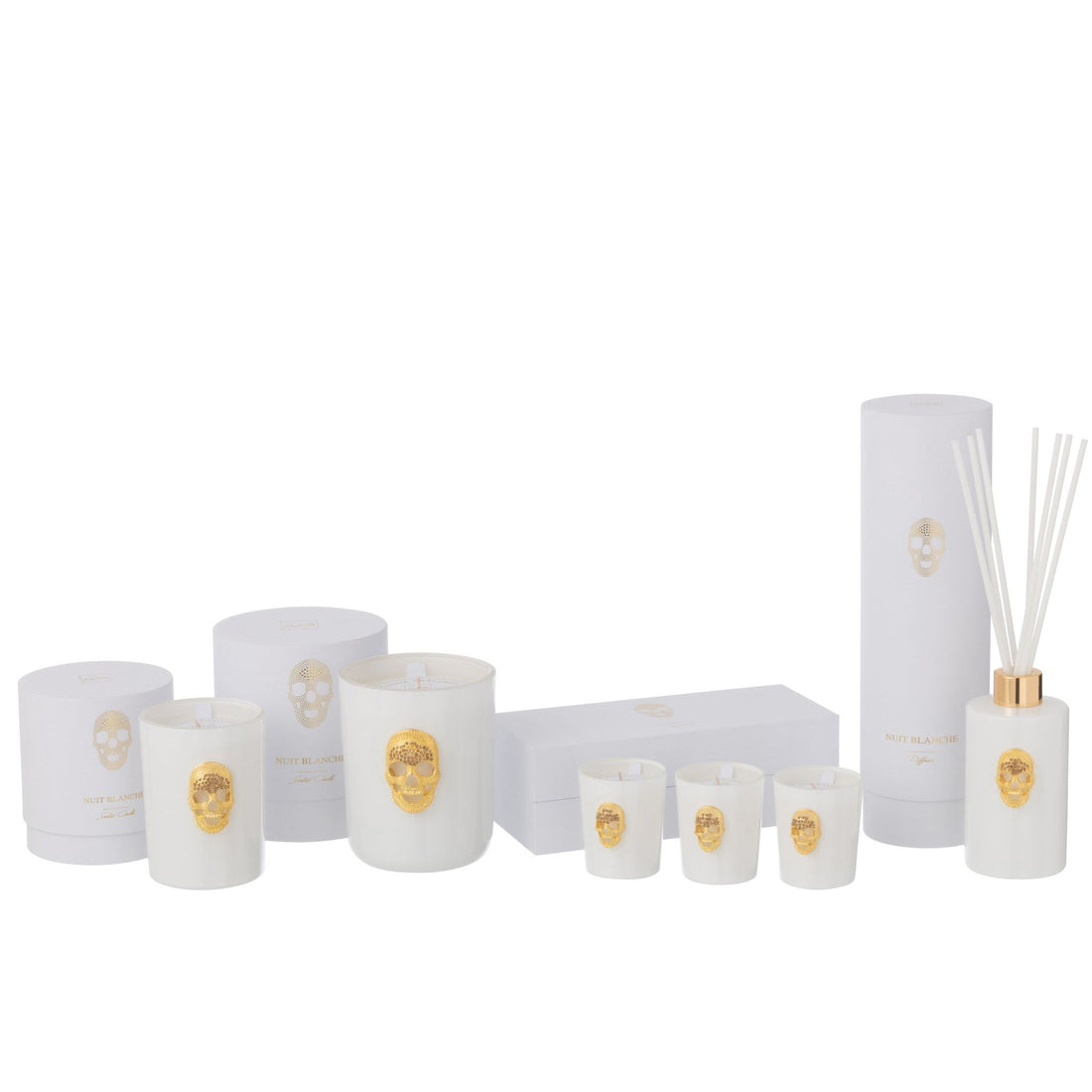 Geurolie Doodskop Nuit Blanche 200ml J-Line
