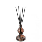 Geurolie Li-Ly Land Glas Bruin Small 500ml - Geurstokjes - J-Line - livinglovely.nl