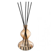 Geurolie Nordic Vetiver Glas Amber Large 1000ml - Geurstokjes - J-Line - livinglovely.nl