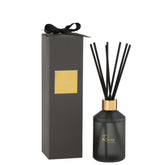 Geurolie Reves Zwart 200ml - Geurstokjes - J-Line - livinglovely.nl