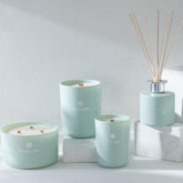 Geurstokjes Excellent Glas Muntgroen - Geurstokjes - J-Line - livinglovely.nl