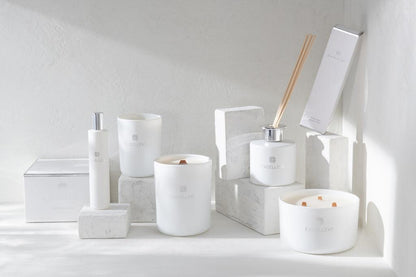 Geurstokjes Excellent Golden Honey Wit 150ML - Geurstokjes - J-Line - livinglovely.nl