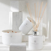 Geurstokjes Excellent Golden Honey Wit 150ML - Geurstokjes - J-Line - livinglovely.nl