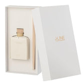Geurstokjes Leder Wit 100ml - Geurstokjes - J-Line - livinglovely.nl