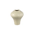 Ginos Cream Matt Ceramic Organic Bulb Vase S PTMD - Vaas - PTMD - livinglovely.nl