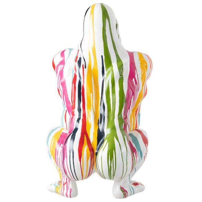 Gorilla Paint Polyresin Mix - Beeld - J-Line - livinglovely.nl