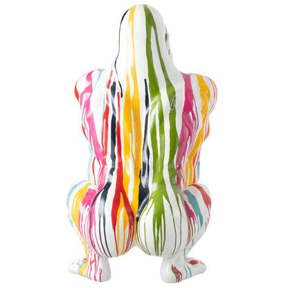 Gorilla Paint Polyresin Mix - Beeld - J-Line - livinglovely.nl