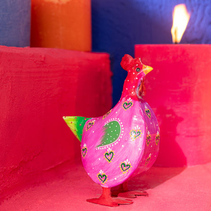 Haan Ijzer Mix Set Van 3 Small - Paas - J-Line - livinglovely.nl