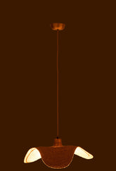 Hangende Lamp Moonj Gras Naturel Small - Hanglamp - J-Line - livinglovely.nl