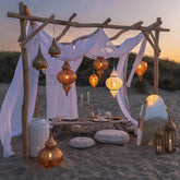 Hanglamp Boor Metaal Goud Large - Hanglamp - J-Line - livinglovely.nl