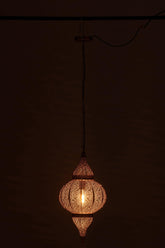 Hanglamp Boor Metaal Goud Small - Hanglamp - J-Line - livinglovely.nl