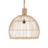 Hanglamp Las Salinas Pitriet Naturel Small van MUST Living, ronde bolvormige lamp van naturel pitriet