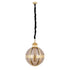 Hanglamp Mikk M - 56x56x76 cm - Glas - Messing PTMD - Hanglamp - PTMD - livinglovely.nl