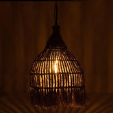 Hanglamp Twist Gras Naturel Large - Hanglamp - J-Line - livinglovely.nl