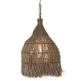 Hanglamp Twist Gras Naturel Large - Hanglamp - J-Line - livinglovely.nl