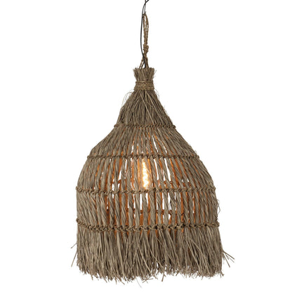 Hanglamp Twist Gras Naturel Large - Hanglamp - J-Line - livinglovely.nl