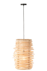 Hanglamp Wea Rotan Naturel J-Line - Hanglamp - J-Line - livinglovely.nl