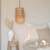 Hanglamp Wea Rotan Naturel J-Line - Hanglamp - J-Line - livinglovely.nl